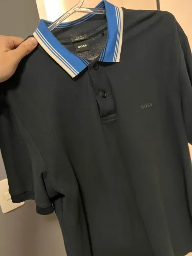 Polo Boss Azul Marinho original