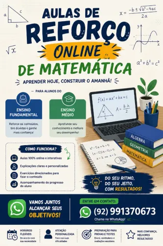 Reforço em matemática