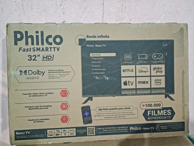 Smart tv Philco 32 polegadas