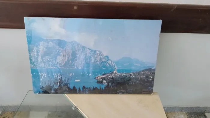 Quadro Retrô Paisagem Italia