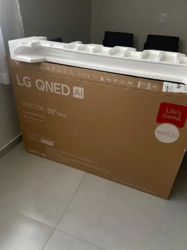 Vendo TV LGQNED, quebrada 