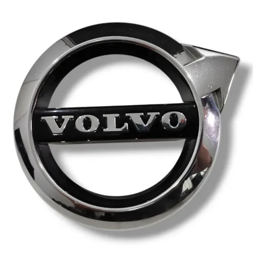 Emblema Grade Dianteira Volvo Xc60 T8 2018 A 2023 Original Cromado