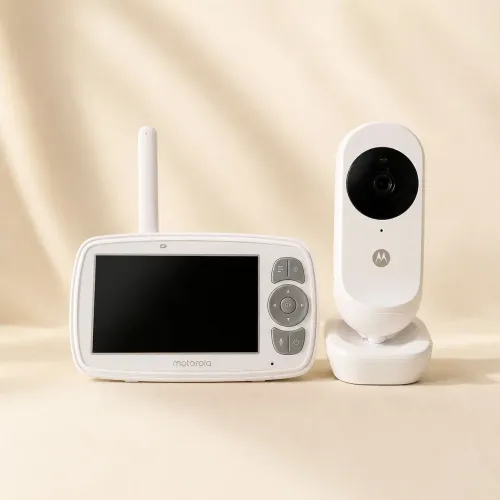 Babá Eletrônica Motorola EASE34 Seminova com Monitor, Câmera e Visão Noturna