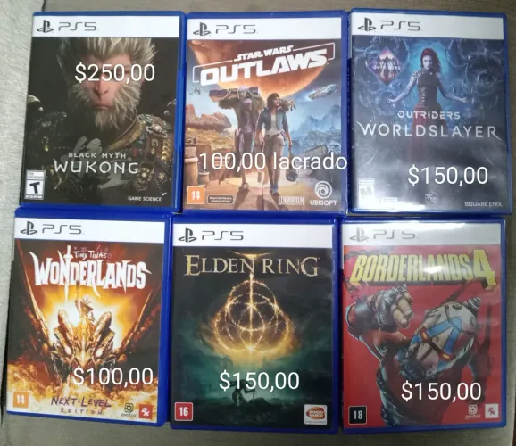 Jogos de ps5 