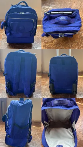 Mochila Kipling rodinha ou costas