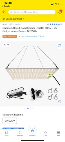  2 painel led 30x30 novas na caixa 