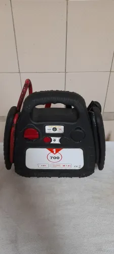 Auxiliar de partida de automóvel + carregador +  12V + carregador rápido 