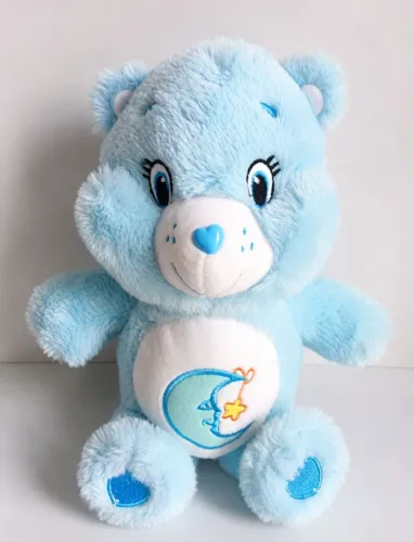 pelúcia care bears bedtime bear azul 33cm