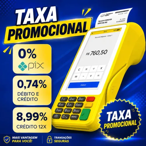 Maquina de Cartão Point Pronta Entrega