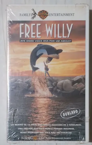 Fita Vhs Free Willy Lacrada!