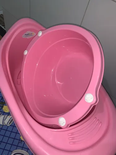 Conjunto de banheira e bacia