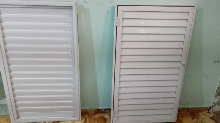 JANELAS DE ALUMINIO  AS DUAS POR R$ 150