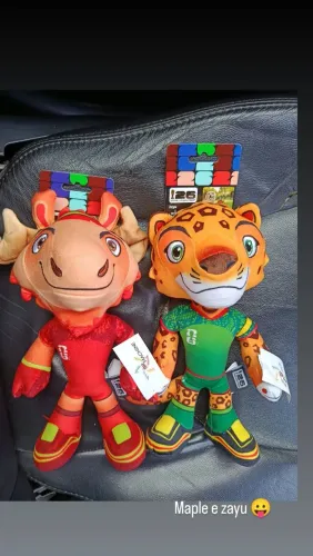 Mascotes da copa 