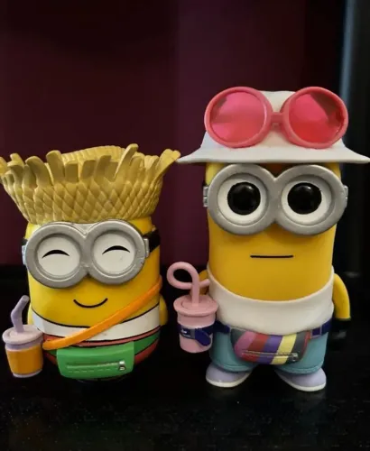 dupla funko pops minions original