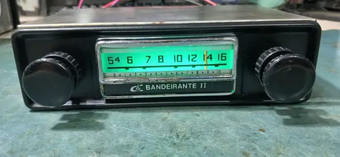 Radio Bandeirante II Com Bluetooth Fusca Brasilia Kombi Opala