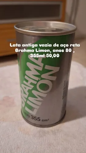 Lata antiga Limon Brahma