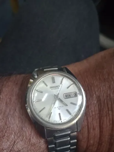 Relógio de pulso Seiko automático 19 jewels