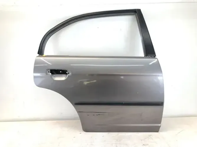 Porta Traseira Direita Honda Civic 2001 2006 Prata Traseira Direita Prateado