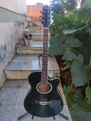 Violão flat ultra fino