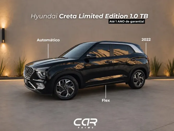 Hyundai Creta Limited 1.0 TB 12V Flex AUT 2022