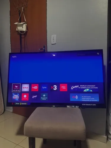 TV SMART AOC 48 polegadas semi nova