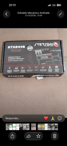 Processador De Áudio Digital Equalizador Stx 2448 Stetsom