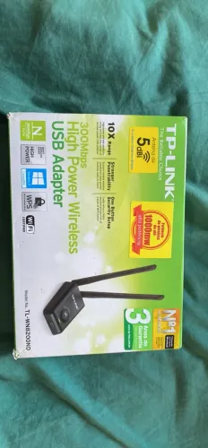 Adaptador de rede completo nunca usado