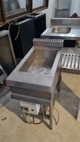 Banho Maria inox profissional a Gás (precisa manutenção)