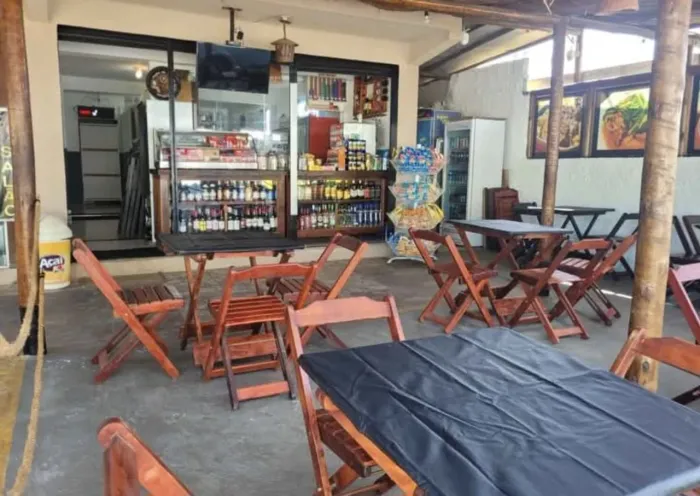 Passo o ponto com tudo dentro. 