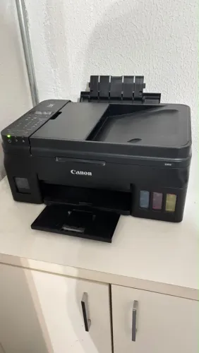 Impressora Canon- Tanque de tinta- Wifi- multifuncional 4 em 1