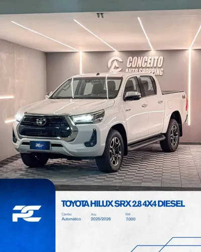 Toyota Hilux CD SRX 4X4 2.8 TDI 16V Diesel Aut. 2026