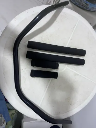 Guidão e espumas para bicicleta