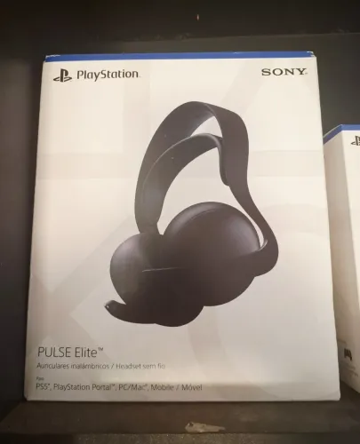 Promoção Fone Pulse Elite 3D PS5 Midnight Black Novo( ACEITO CREDISHOP)