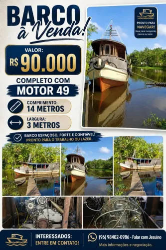 BARCO Á VENDA