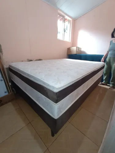 Cama box casal
