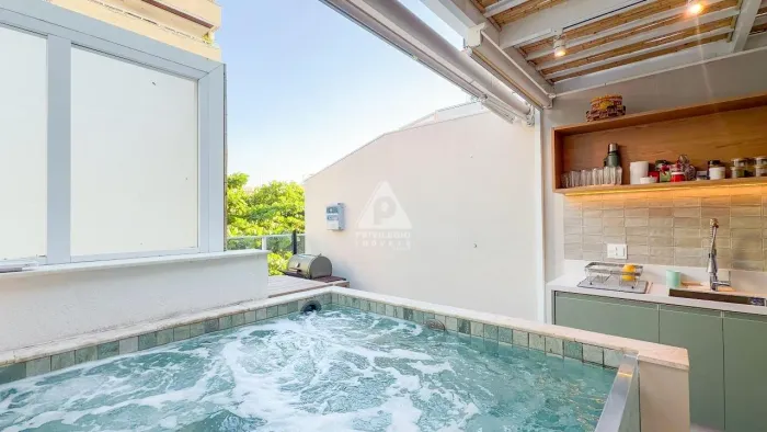 Cobertura Duplex Designer: Vista Morro Dois Irmãos e Lazer Privativo