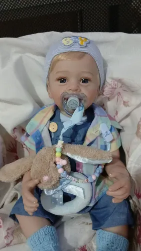 Bebê reborn corpinho inteiro de silicone 