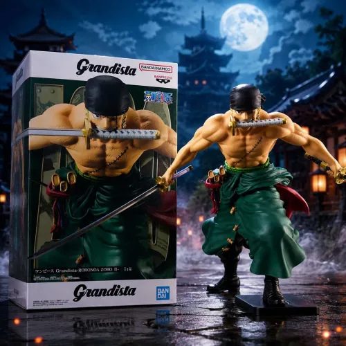 Figure Novo Roronoa Zoro Grandista 