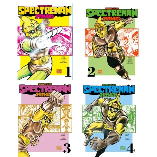 Spectreman Mangá 1 a 4 - Ed. Pipoca & Nanquim