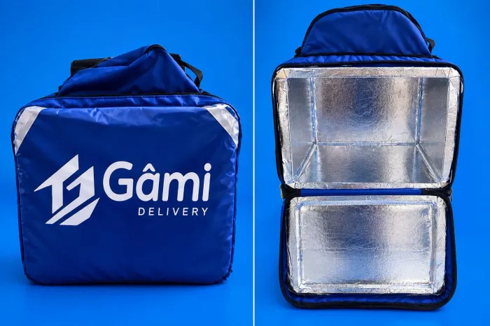 Vendo essa bag nova isopor novo laminado 45 litro 150$
