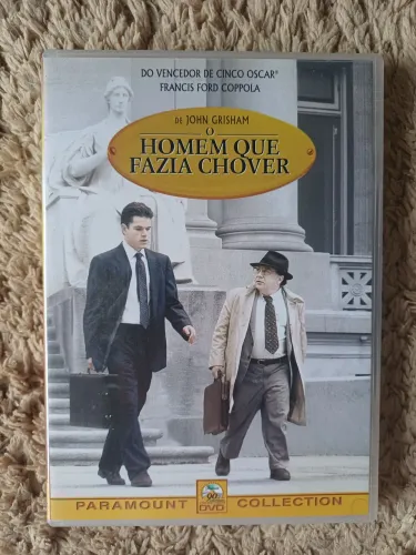 O homem que fazia chover - DVD seminovo