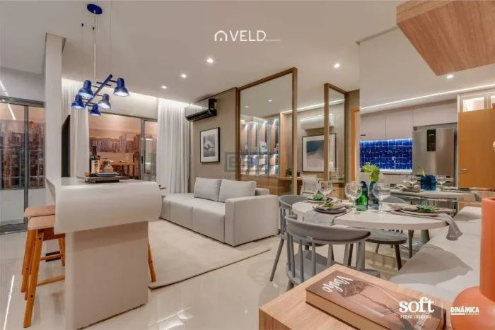 Soft Pedro Ludovico | Apartamento Decorado 02 Quartos com 1 Suíte, 65 m², à vend