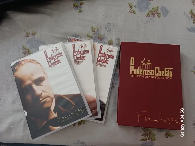 DVDs Trilogia "O poderoso chefão"