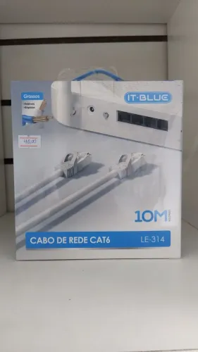 Cabo de rede CAT6 10 METRO