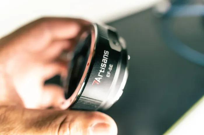 Conversor Adaptador 7artisans Auto-focus ( Lentes Canon Ef Efs Mount Para Sony E Mount)