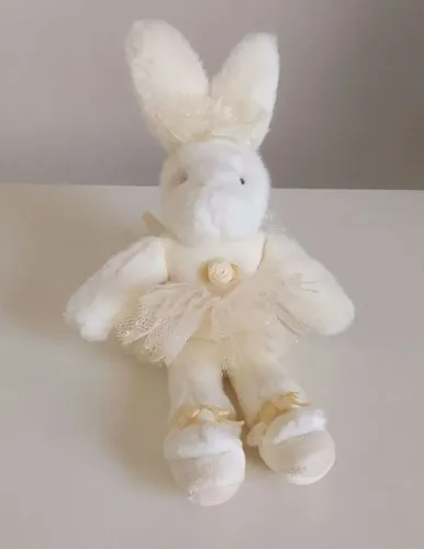 Coelha bailarina de pelúcia anos 2000