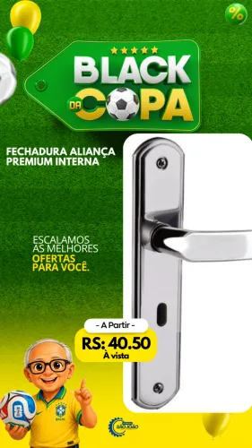 Fechadura Interna - Para Porta de Madeira