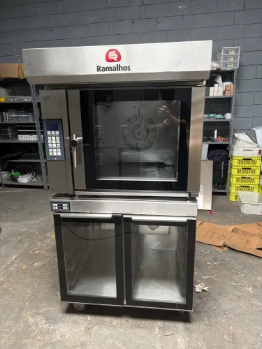 Forno Turboram Ramalhos com fermentadora (Aceito Cartão)