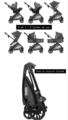 Carrinho de bebê importado dos EUA