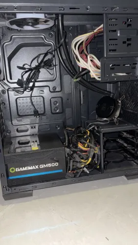Fonte Gamemax Gm500+Watercooler Deepcool 120mm